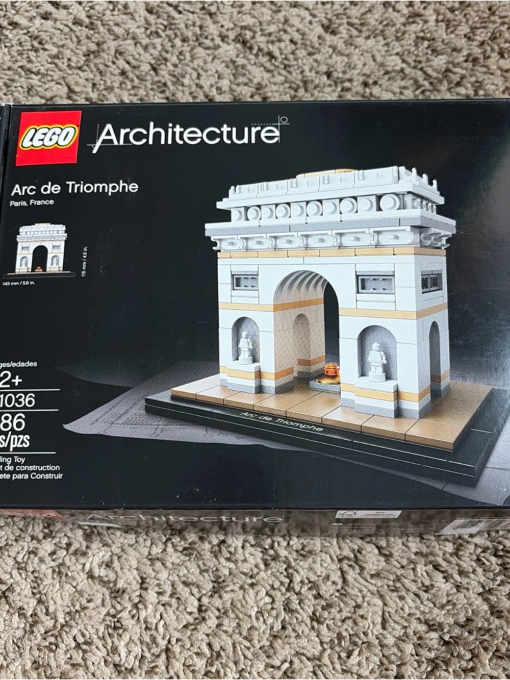 LEGO Architecture Arc de Triomphe - complete set